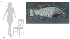 XXL Öl Gemälde 'Silk Ocean' | Handgemaltes Unikat