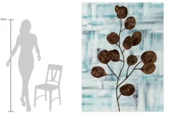 XXL Öl Gemälde 'Silk Petals' | Handgemaltes Unikat