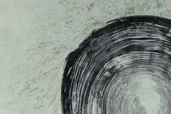 XXL Öl Gemälde 'Silver Tree Trunk' | Handgemaltes Unikat
