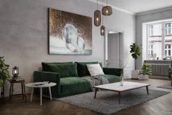 XXL Öl Gemälde 'Sleepy Elephant' | Handgemaltes Unikat