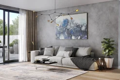 XXL Öl Gemälde 'Song of Waves' | Handgemaltes Unikat