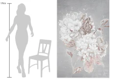 XXL Öl Gemälde 'Sonnengeküsste Blume' | Handgemaltes Unikat