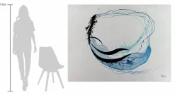 XXL Öl Gemälde 'Soul of the Ocean' | Handgemaltes Unikat
