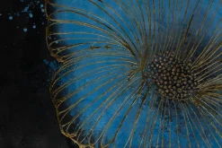 XXL Öl Gemälde 'Space Flowers' | Handgemaltes Unikat