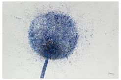 XXL Öl Gemälde 'Special Dandelion' | Handgemaltes Unikat