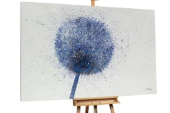 XXL Öl Gemälde 'Special Dandelion' | Handgemaltes Unikat