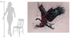 XXL Öl Gemälde 'Spirit of the Eagle' | Handgemaltes Unikat
