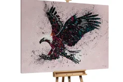 XXL Öl Gemälde 'Spirit of the Eagle' | Handgemaltes Unikat