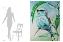 XXL Öl Gemälde 'Spring Chirping' | Handgemaltes Unikat
