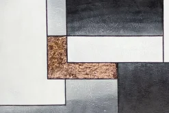 XXL Öl Gemälde 'Square Dance' | Handgemaltes Unikat