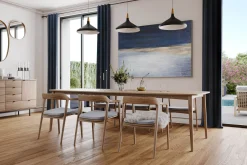 XXL Öl Gemälde 'Starlight Swim' | Handgemaltes Unikat