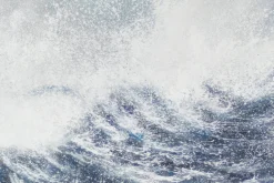XXL Öl Gemälde 'Stormy Sea' | Handgemaltes Unikat