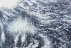 XXL Öl Gemälde 'Stormy Sea' | Handgemaltes Unikat