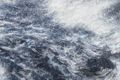 XXL Öl Gemälde 'Stormy Sea' | Handgemaltes Unikat