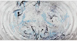 XXL Öl Gemälde 'Strudel des Meeres' | Handgemaltes Unikat