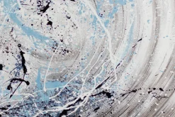 XXL Öl Gemälde 'Strudel des Meeres' | Handgemaltes Unikat