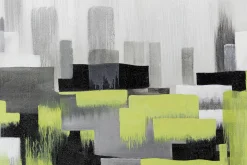 XXL Öl Gemälde 'Summer in the City' | Handgemaltes Unikat