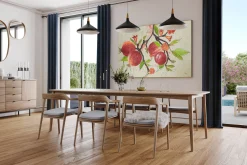 XXL Öl Gemälde 'Summer Pomegranate' | Handgemaltes Unikat