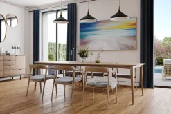 XXL Öl Gemälde 'Sunset by the Beach' | Handgemaltes Unikat
