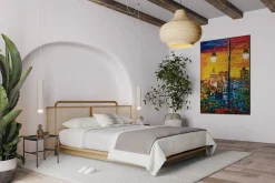 XXL Öl Gemälde 'Sunset Palette' | Handgemaltes Unikat