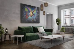 XXL Öl Gemälde 'Super Nova' | Handgemaltes Unikat