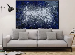 XXL Öl Gemälde 'Supernova' | Handgemaltes Unikat