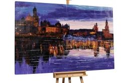 XXL Öl Gemälde 'Taken by the City' | Handgemaltes Unikat