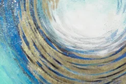 XXL Öl Gemälde 'Tantalising Whirlpool' | Handgemaltes Unikat
