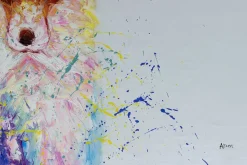 XXL Öl Gemälde 'The Fox's Colours' | Handgemaltes Unikat
