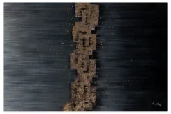 XXL Öl Gemälde 'The Golden Chain' | Handgemaltes Unikat