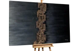 XXL Öl Gemälde 'The Golden Chain' | Handgemaltes Unikat