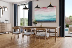 XXL Öl Gemälde 'The Horizon's Hue' | Handgemaltes Unikat