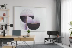 XXL Öl Gemälde 'Three Lunar Phases' | Handgemaltes Unikat