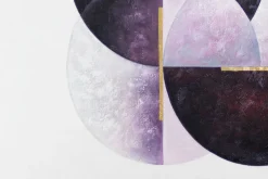 XXL Öl Gemälde 'Three Lunar Phases' | Handgemaltes Unikat
