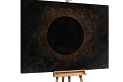 XXL Öl Gemälde 'Totale Eclipse' | Handgemaltes Unikat