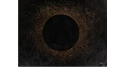 XXL Öl Gemälde 'Totale Eclipse' | Handgemaltes Unikat