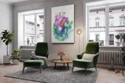 XXL Öl Gemälde 'Totally in Love' | Handgemaltes Unikat