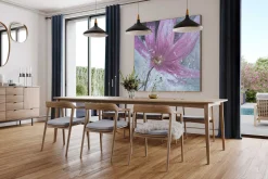 XXL Öl Gemälde 'Traum in Fuchsia' | Handgemaltes Unikat