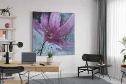 XXL Öl Gemälde 'Traum in Fuchsia' | Handgemaltes Unikat