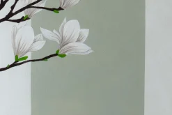 XXL Öl Gemälde 'Traum von Magnolien' | Handgemaltes Unikat