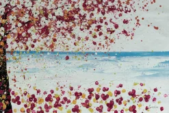 XXL Öl Gemälde 'Tree by the Sea' | Handgemaltes Unikat