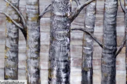 XXL Öl Gemälde 'Trees All Over' | Handgemaltes Unikat