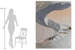 XXL Öl Gemälde 'Treppe zum Olymp' | Handgemaltes Unikat