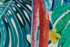 XXL Öl Gemälde 'Tropical Joy' | Handgemaltes Unikat