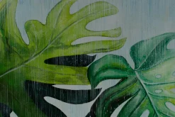 XXL Öl Gemälde 'Tropical Rain' | Handgemaltes Unikat