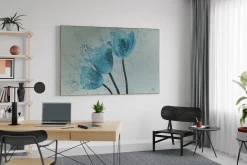 XXL Öl Gemälde 'Tulip Reverie' | Handgemaltes Unikat