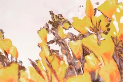 XXL Öl Gemälde 'Tulpen im Sonnenschein' | Handgemaltes Unikat