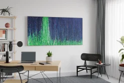 XXL Öl Gemälde 'Twilight Serenade' | Handgemaltes Unikat