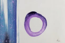 XXL Öl Gemälde 'Ultraviolet Ray' | Handgemaltes Unikat