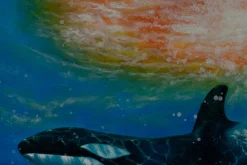 XXL Öl Gemälde 'Under the Surface' | Handgemaltes Unikat